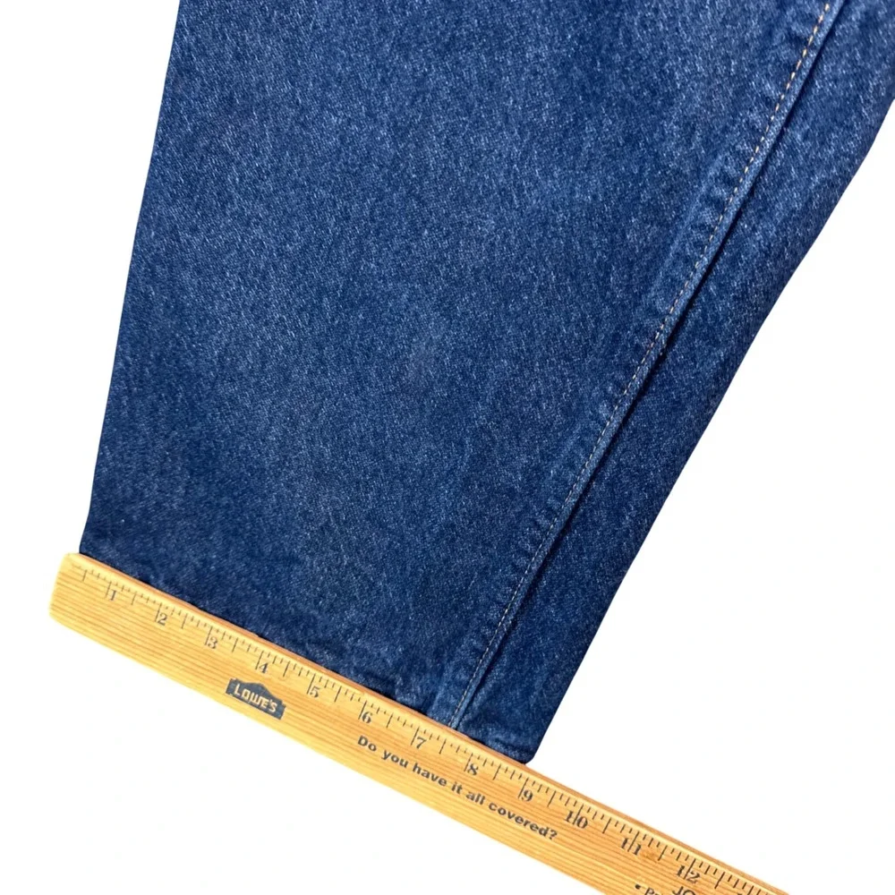 Wrangler 47MWZ Dark Wash Denim Jeans Mens 42x31 Classic Workwear‎ Fit